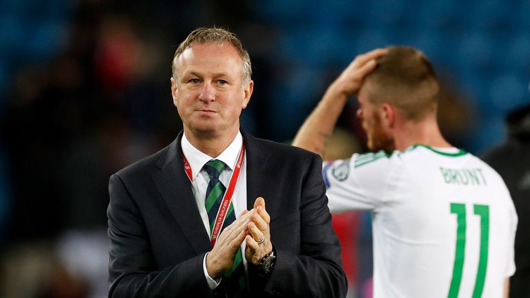 Northern Ireland manager Michael O'Neill has guided his team to the play-offs
