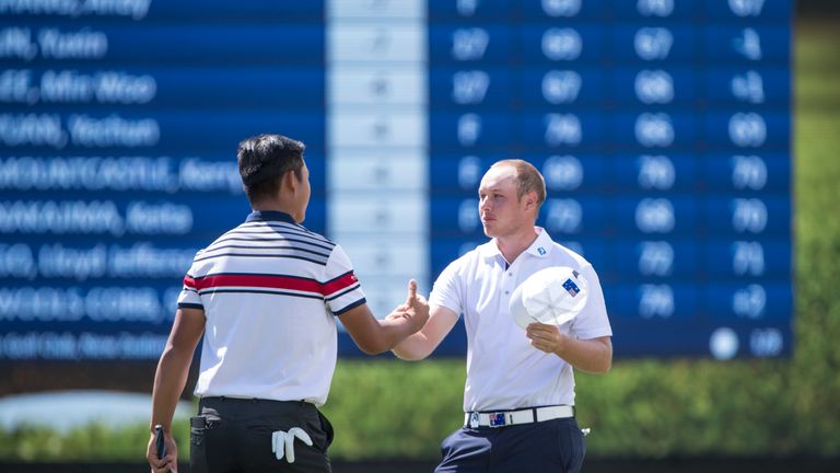 Lin takes 1-shot lead at Asia-Pacific Amateur