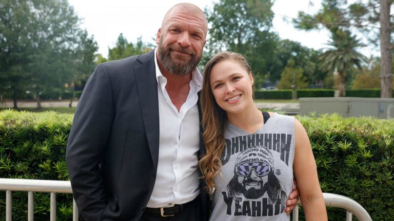 Triple H has previously spoken of his desire to take Ronda Rousey to WWE