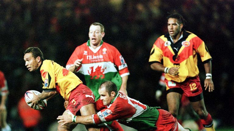 PNG were knocked out at the quarter-final stage of the 2000 World Cup after a 22-8 defeat to Wales
