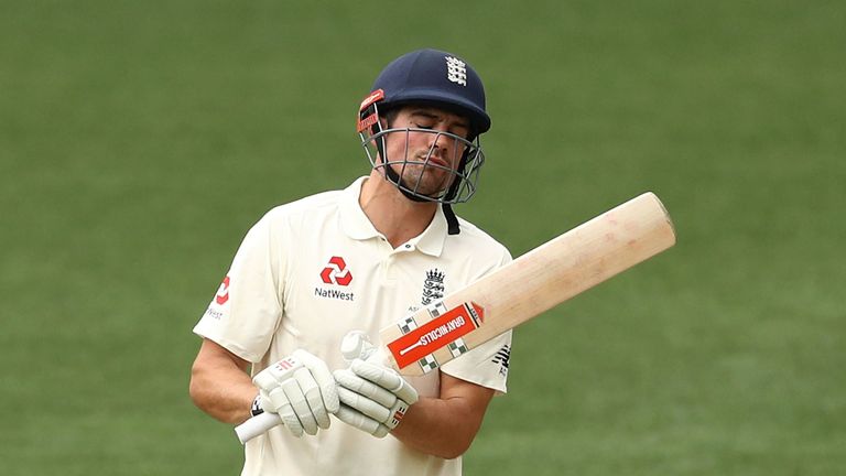 Alastair Cook has struggled for form so far on England's Ashes tour