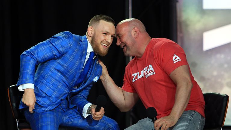 White has played a leading role in producing stars in MMA, none more so than Conor McGregor