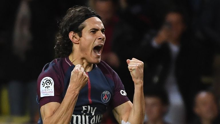 Edinson Cavani could be another striker involved in a high-profile transfer