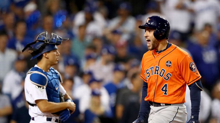 George Springer was the voted the Fall Classic's Most Valuable Player