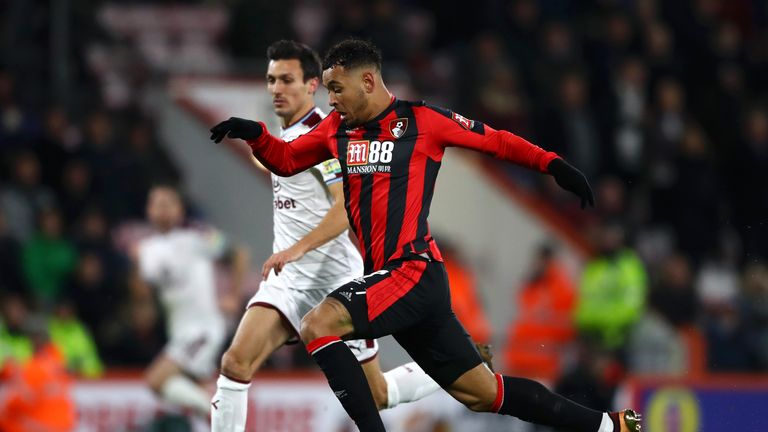 Josh King pulled a goal back for Bournemouth