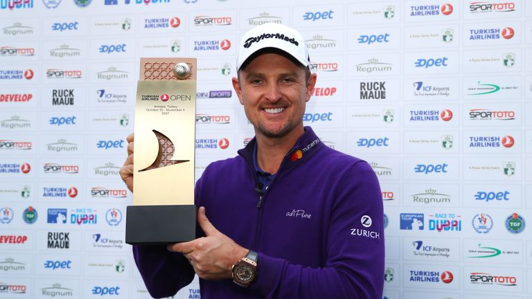 Rose claimed a one-shot win at the Turkish Airlines Open