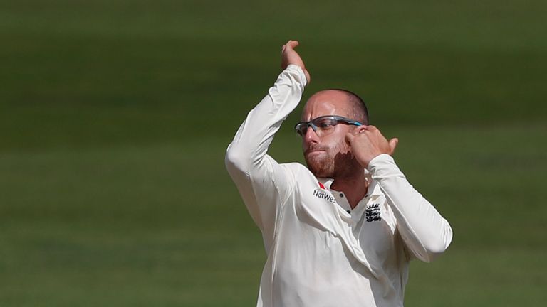 Jack Leach missed out on selection for England's tour of New Zealand