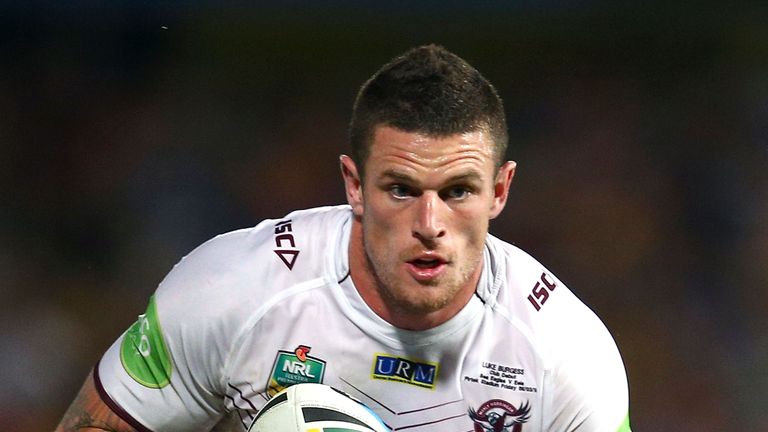 Luke Burgess is back at Salford
