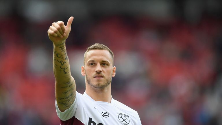 Marko Arnautovic left Stoke to join West Ham in the summer