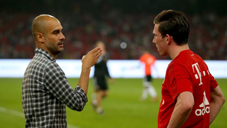 Hojbjerg worked under Guardiola at Bayern Munich