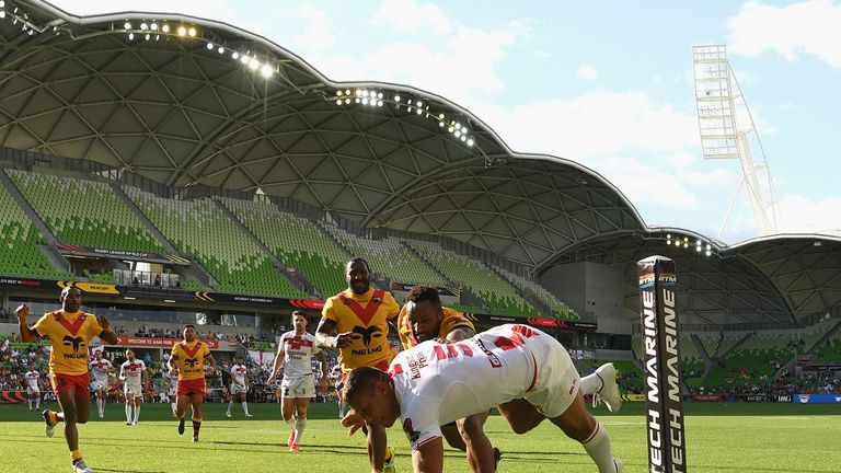 Ryan Hall is part of a dangerous back three for England