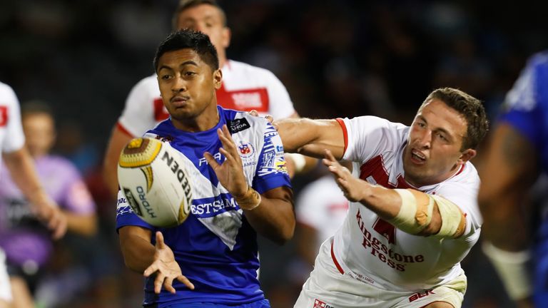 England faced Samoa in a mid-season Pacific Test in Australia