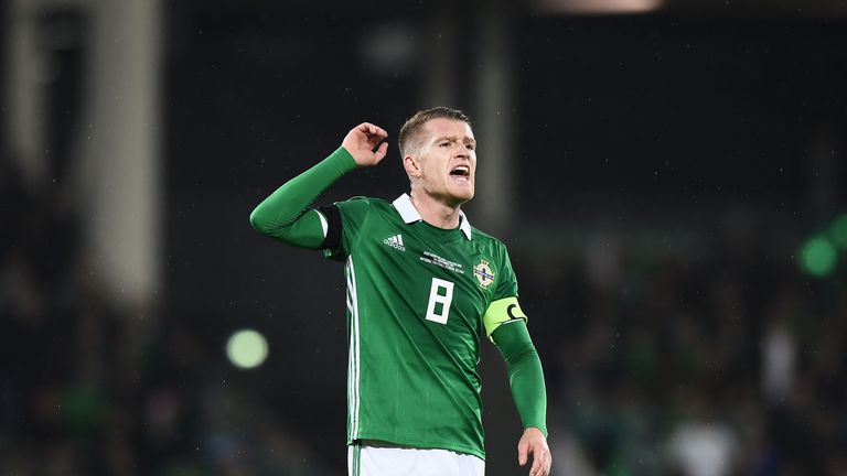 Steven Davis is among the senior quartet to miss Saturday's friendly