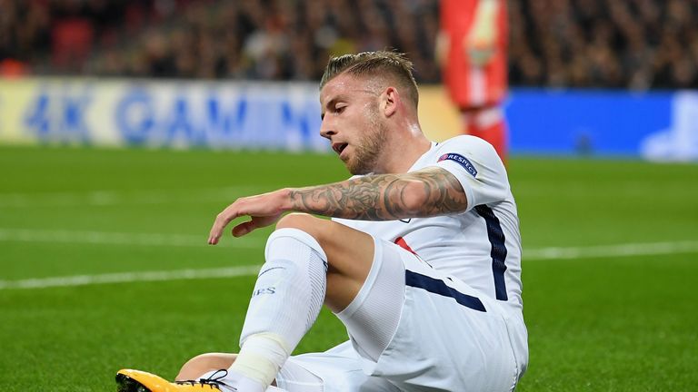 Alderweireld could return for Arsenal, then Juventus in the Champions League.