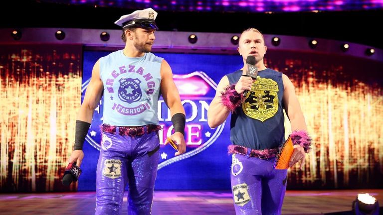 Breezango were beaten by the Bludgeon Brothers in a quick match at Clash of Champions