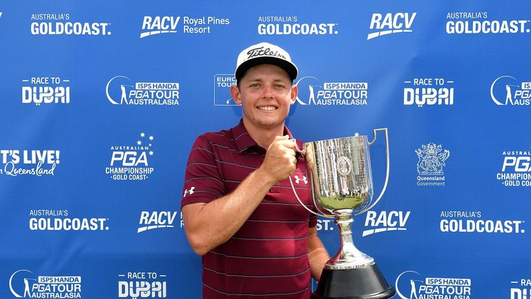 Queenslander Cameron Smith secured the Australian PGA title in his home state