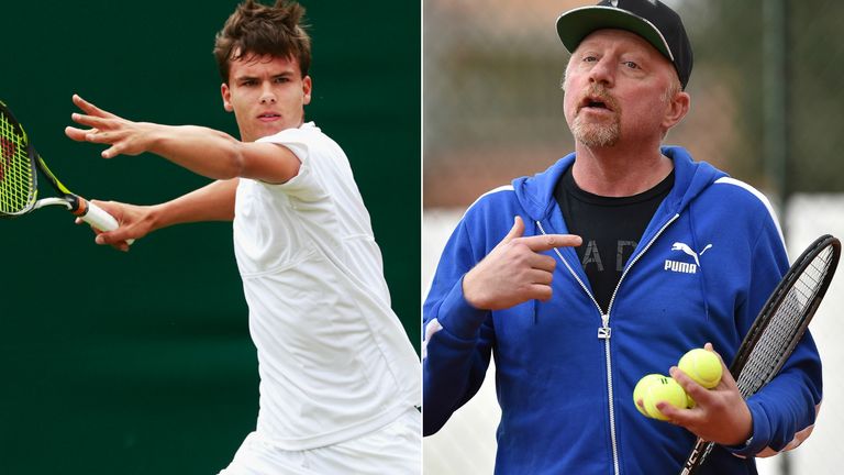 Daniel Altmaier has impressed German tennis legend Boris Becker