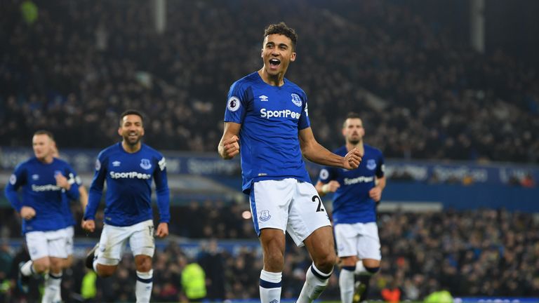 Dominic Calvert-Lewin scored four goals in a challenging season at Everton.