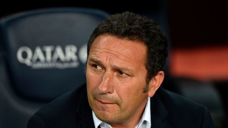 Eusebio Sacristan was relieved of his duties at Real Sociedad