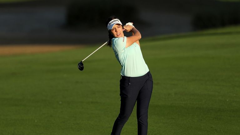 Hall admitted she was tired having played in the Final Stage of LPGA Tour Q School last week