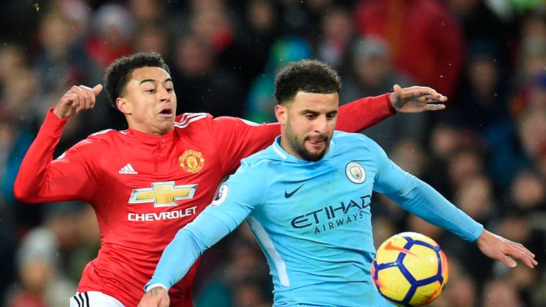 Kyle Walker could miss the game with a calf problem