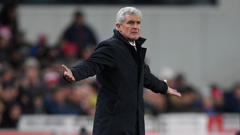 Stoke City manager Mark Hughes feels the jeers he got following defeat to Tottenham could be positive