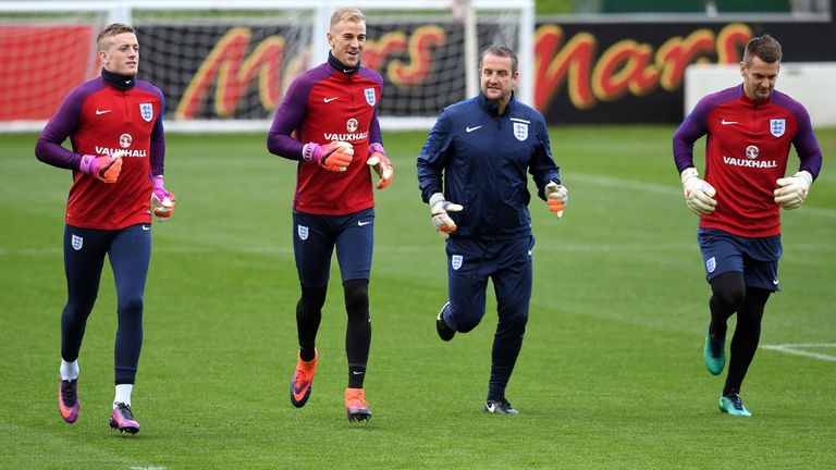 England goalkeeping coach Martyn Margetson worked with Jordan Pickford at Everton last season