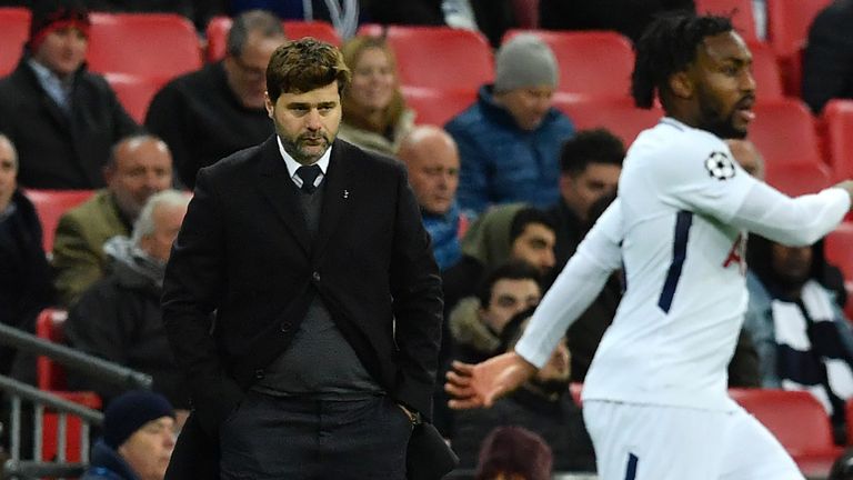 Rose was not happy with Mauricio Pochettino's decision to take him off on Wednesday after suffering an eye injury