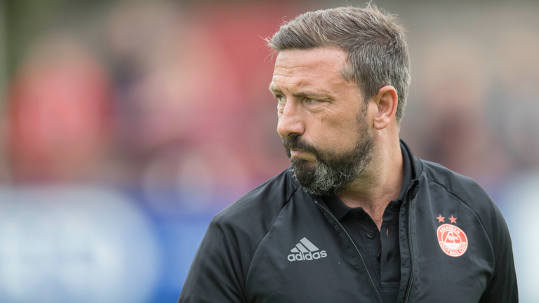 Aberdeen refused to allow Rangers permission to speak to Derek McInnes
