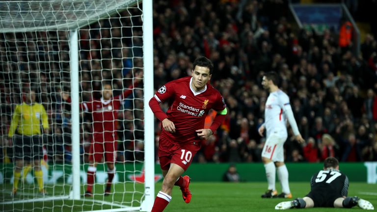 Barcelona made three bids for Coutinho in the summer