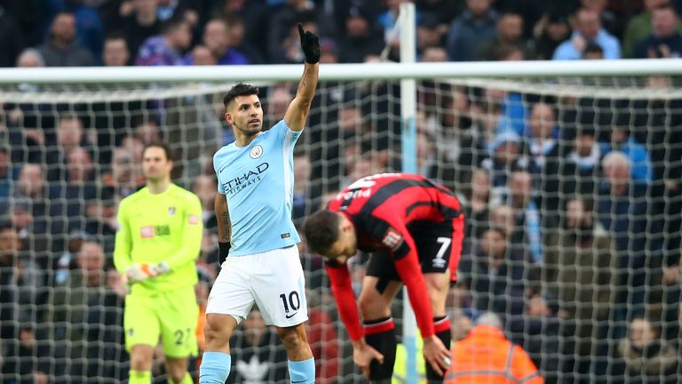 Aguero is hopeful of signing a new deal at Man City before his contract expires in 2020
