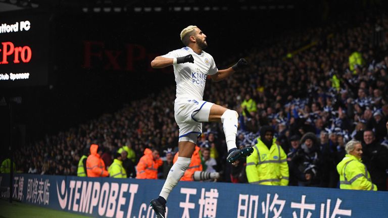 Mahrez is enjoying his football with the Foxes this season, insists Puel