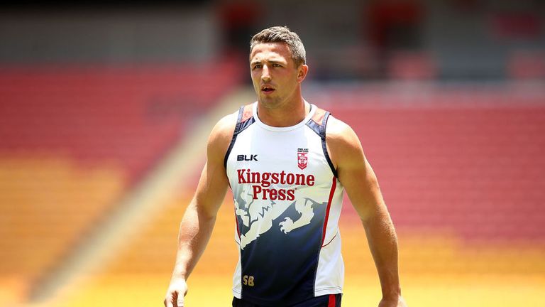 Sam Burgess will captain England against hot favourites Australia in Brisbane