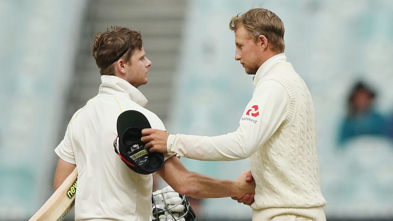 Neither Smith or Root were happy with the pitch for the fourth Ashes Test