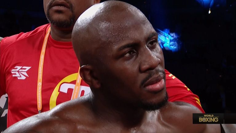 Farmer was distraught after the split decision saw him miss out on a world title
