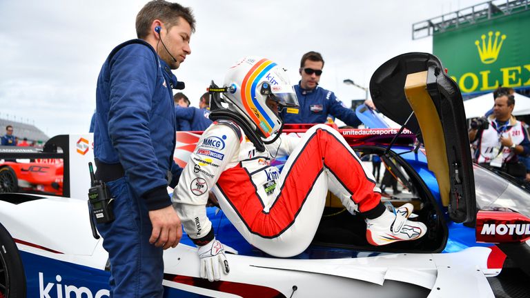 Alonso debuted in Daytona this week