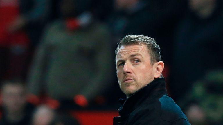 Gary Rowett was pleased with Derby's showing against Manchester United