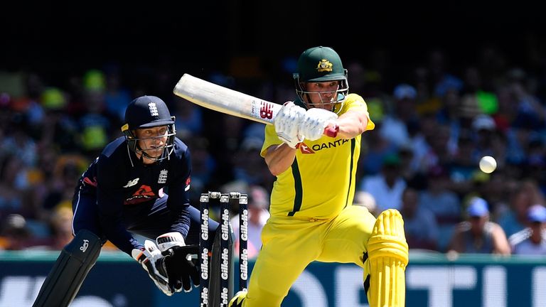 Aaron Finch's form has been one of the few positives for Australia in the ODI series against England