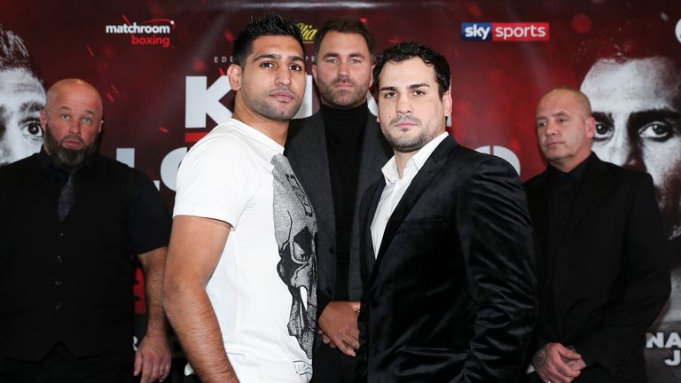 Amir Khan returns to the ring against Phil Lo Greco on April 21, live on Sky Sports