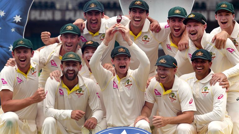 Australia beat England 4-0 in the 2017/18 Ashes series Down Under