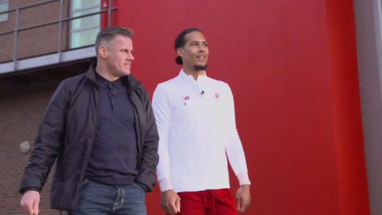 Van Dijk and Liverpool take on leaders Man City on Super Sunday