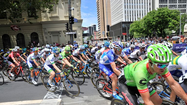 Team Sky will be part of the peloton for the 2018 Tour Down Under, which takes place in and around Adelaide in South Australia