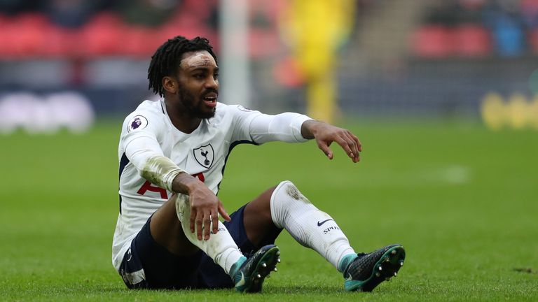 Rose has made just 10 Premier League games this season, totalling 802 minutes