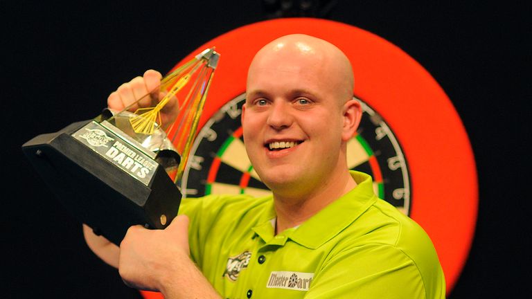 Michael van Gerwen is chasing a fourth Premier League title in six years