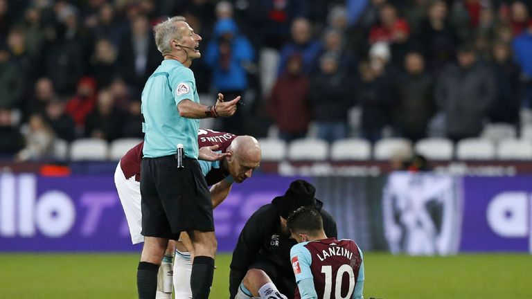 Manuel Lanzini has been in great form for West Ham under manager David Moyes