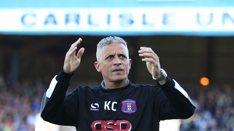 Curle has won 78 of his 205 games in charge of Carlisle