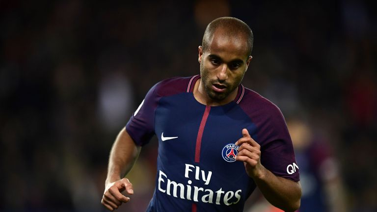 Lucas Moura is of interest to Manchester United but no offer has been made yet