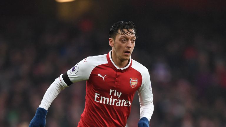 Mesut Ozil's became the fastest player-ever to reach 50 assists in March