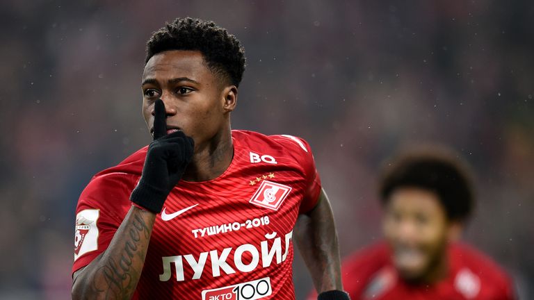 Southampton are hoping to sign Quincy Promes from Spartak Moscow before the end of the transfer window