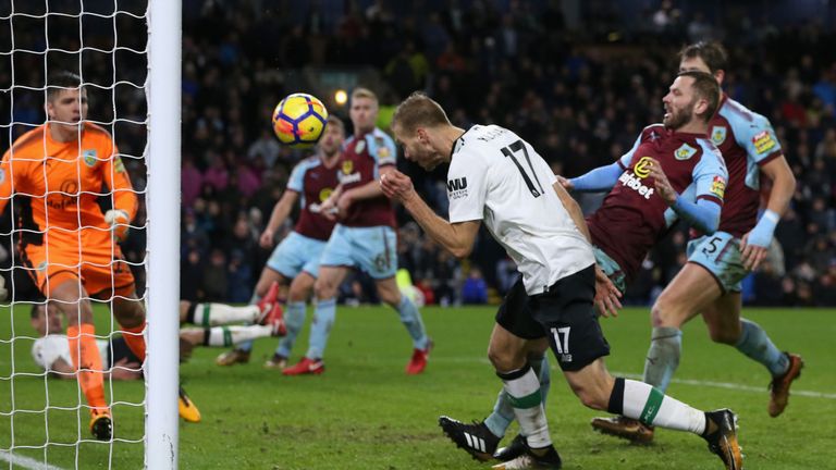 Klavan scores Liverpool's winner